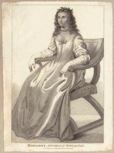 Laurels for Learning - portrait of Cavendish after Abraham Diepenbeeck's stipple engraving